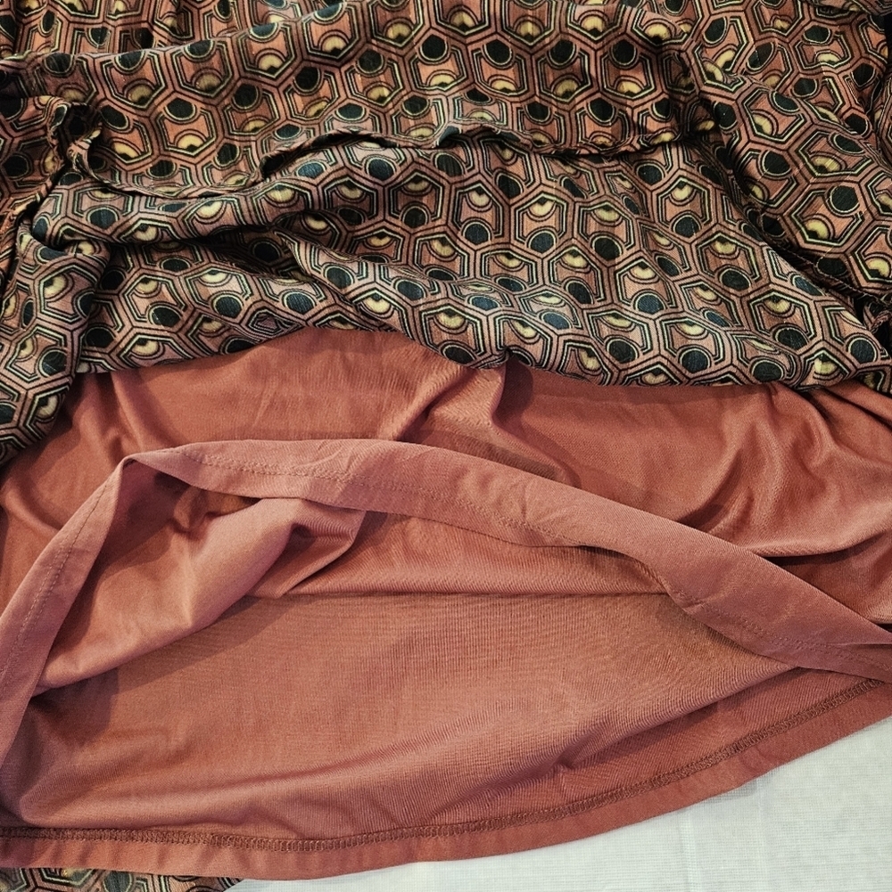 Ladies Haver London Geometric Patterned Top 2 XL​​​ - Picture 5 of 8